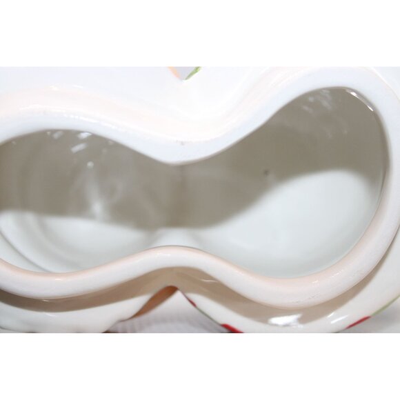 Fitz & Floyd Cookie Jar - Frosty Friends Snowman Family - Picture 9 of 11